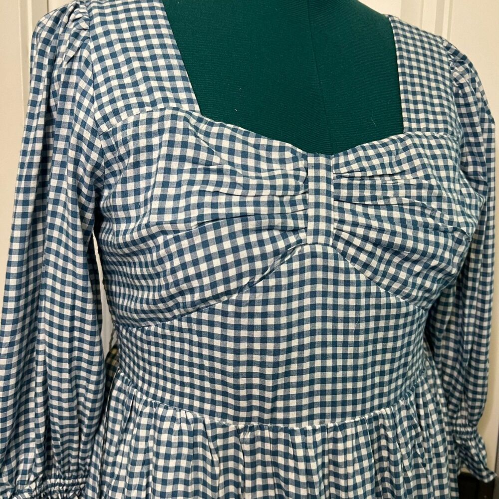 JessaKae x Ryder Blue Gingham Dress XL